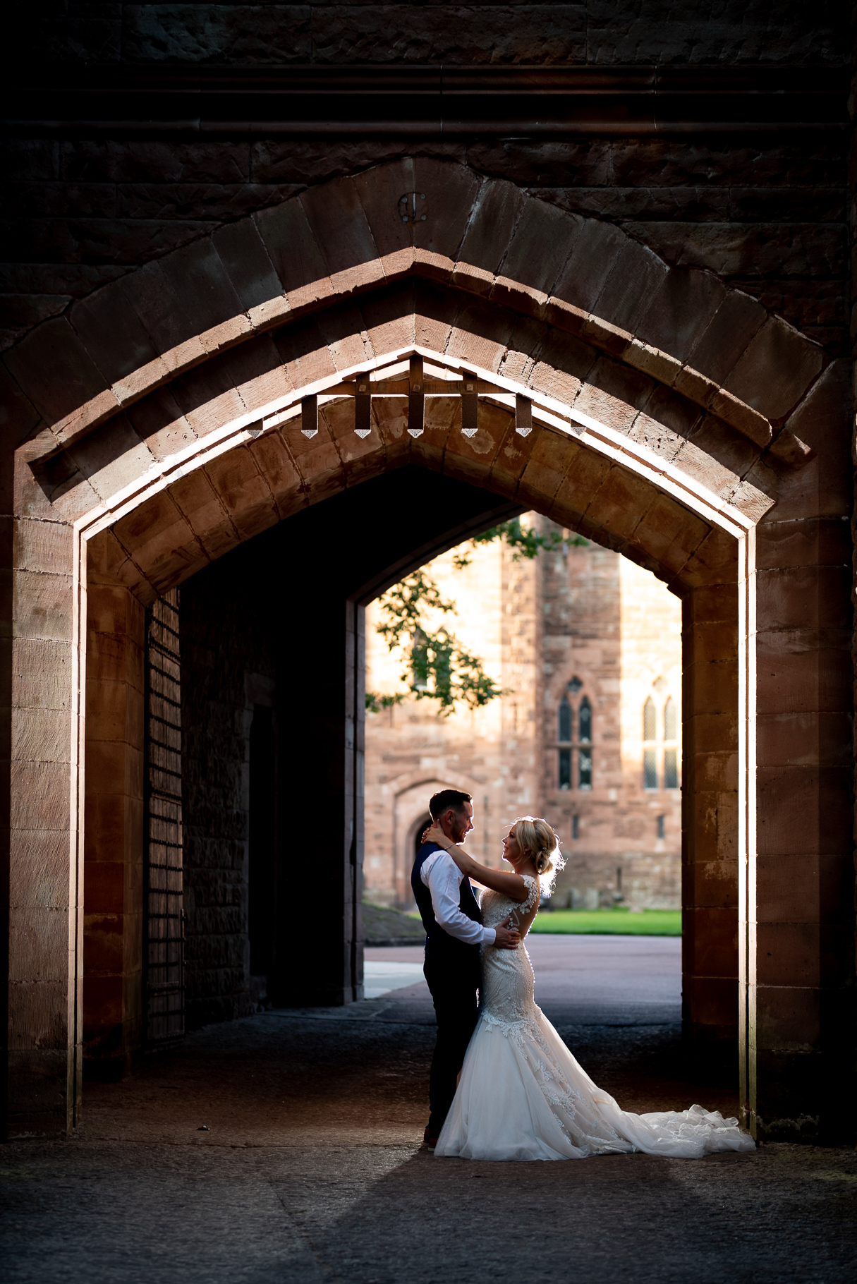 Arran and Chelsey Wedding Peckforton Castle-12