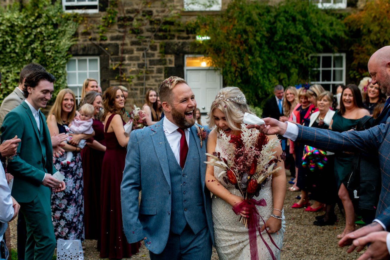 Brian and Carly's Wedding at The Parlour at Blagdon